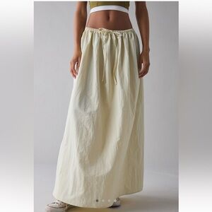Lioness Cream Maxi Skirt